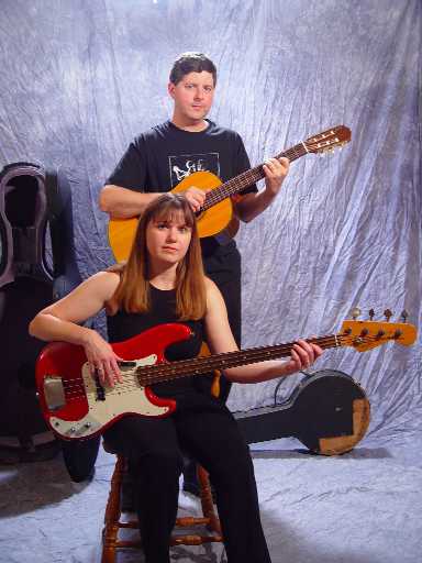 duo with bass and guitar